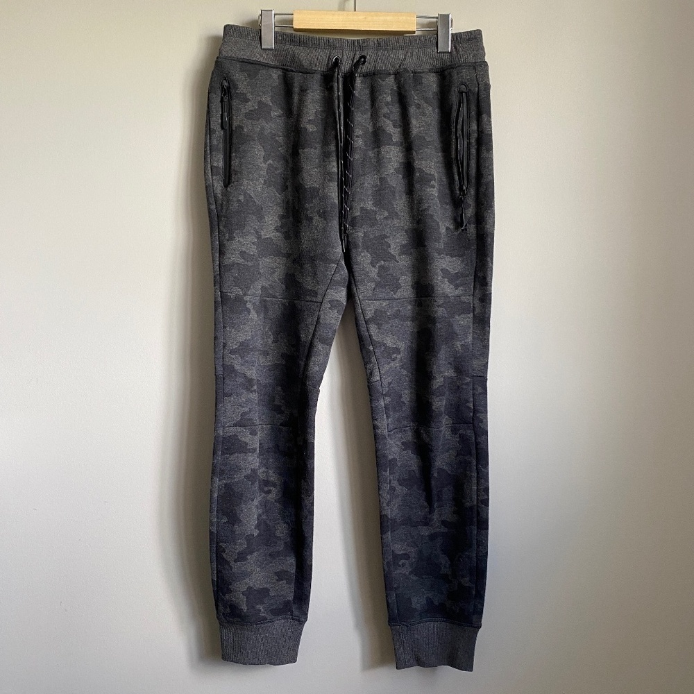 Kyodan Women's Charcoal Camo Jogger Pants Size Large